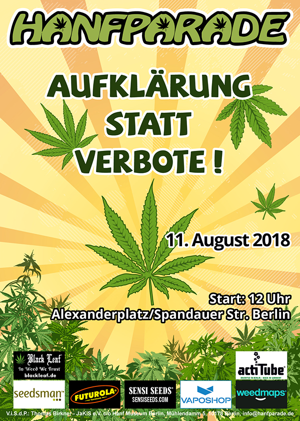 Poster & Flyer 2018 Vorderseite